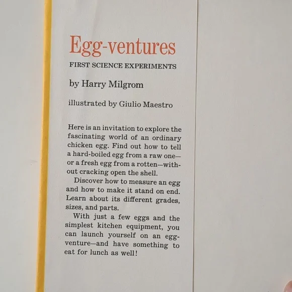 Egg-ventures: First Science Experiments - 1974 - Picture 2 of 13